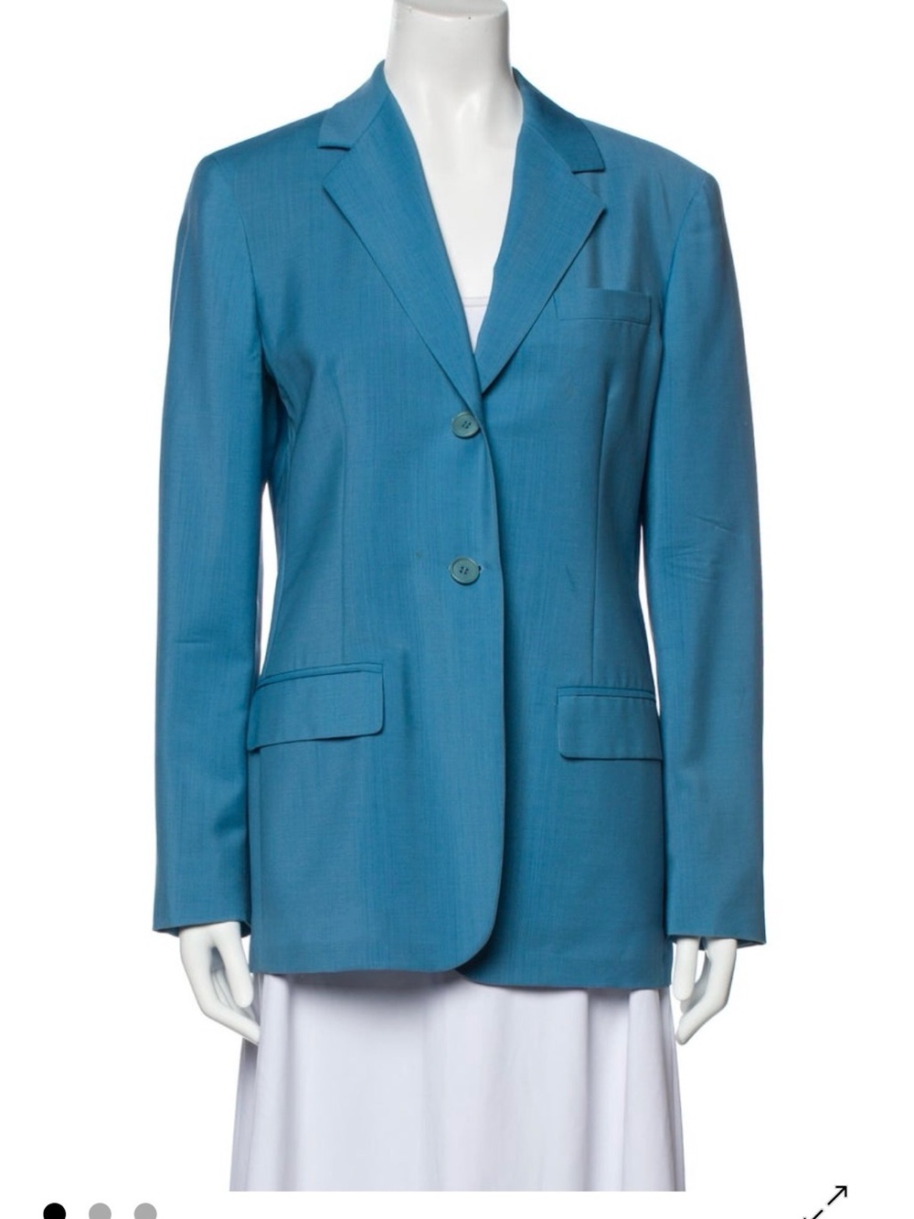 Max Mara  Blue Women's Tailored Blazer Jacket